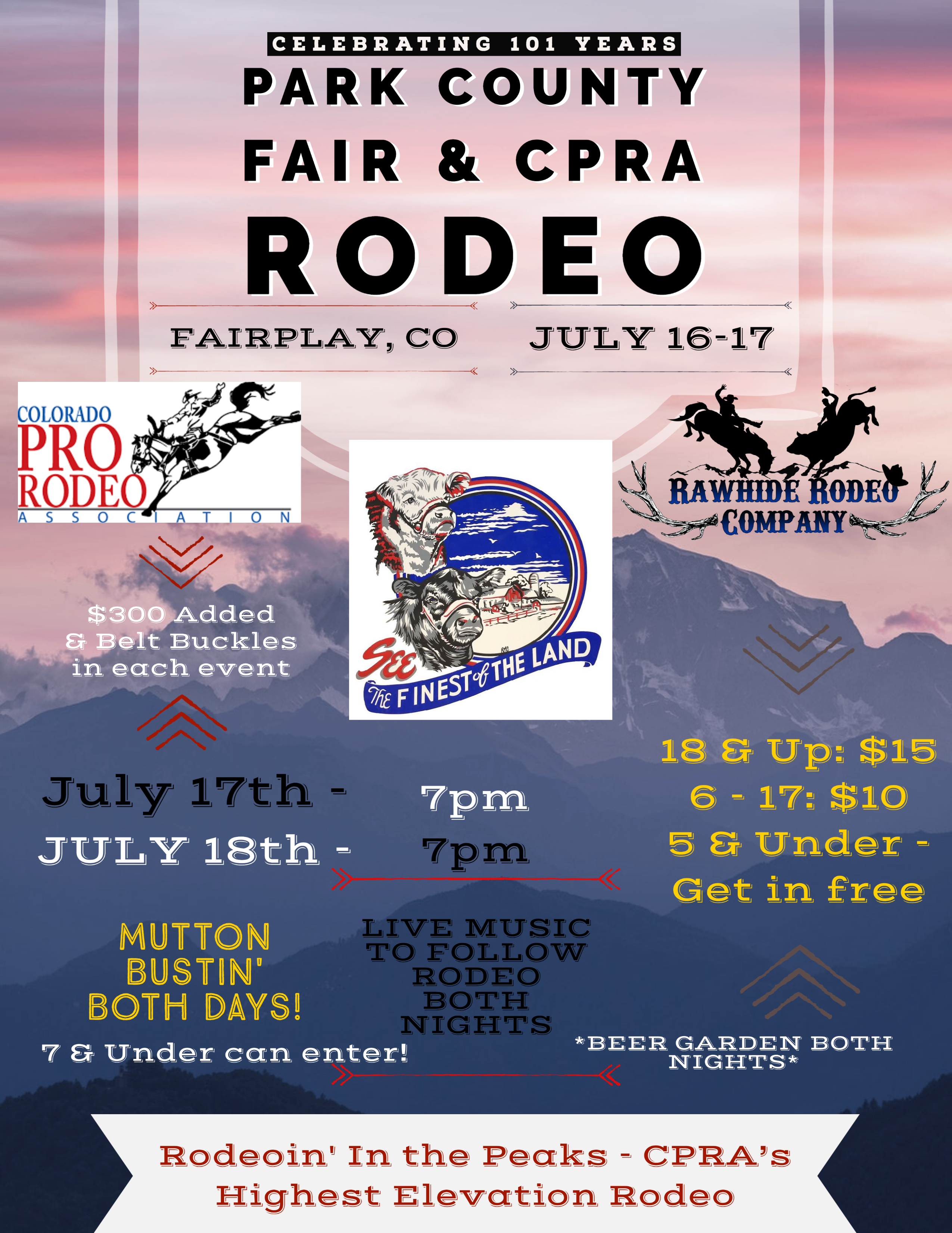 Colorado Pro Rodeo Logo