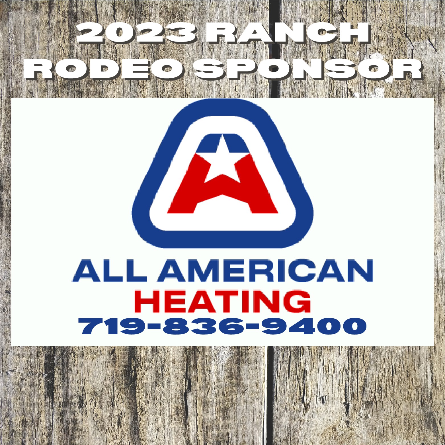 All American Heating 2023 sponsor logo
