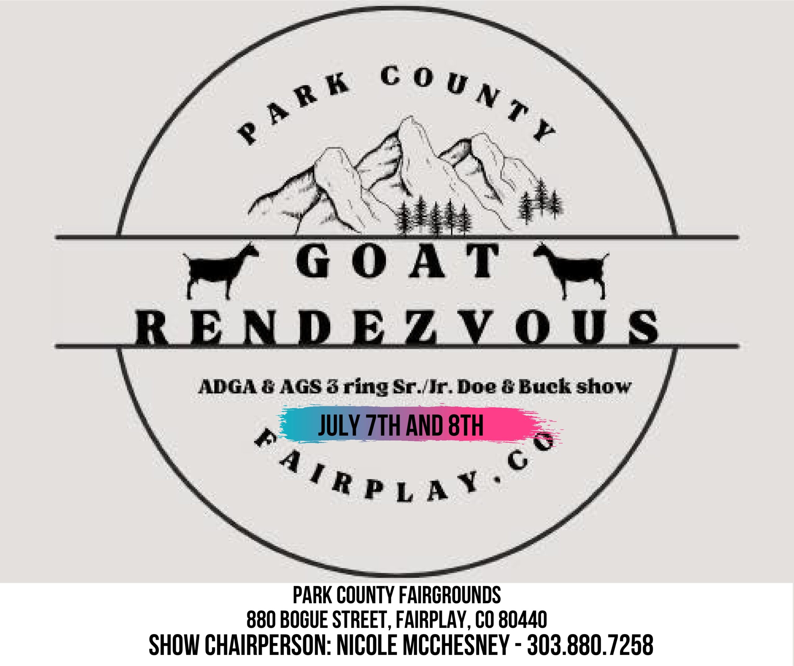 2023 Park County Goat Rendezvous