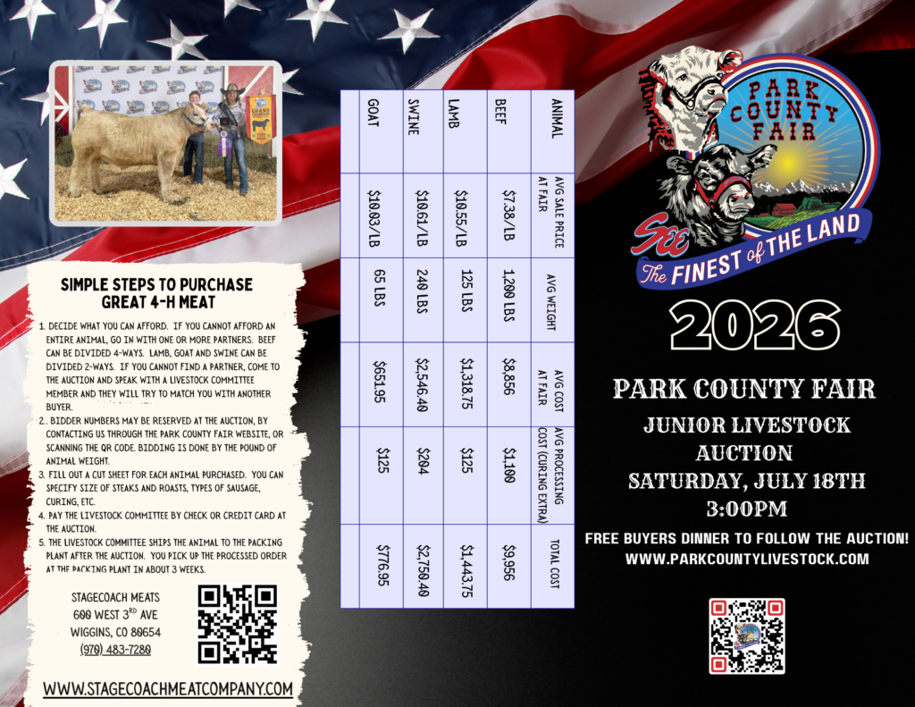 2026 Livestock Sale Brochure